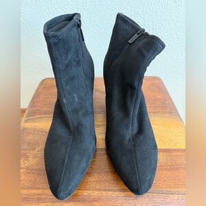 Black Suede Ankle Boots
